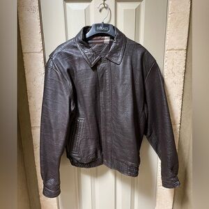 Gordon & Ferguson Men’s Leather Jacket-Large